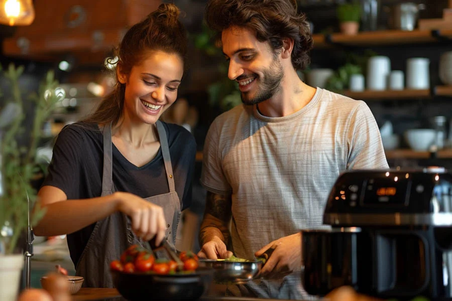 largest air fryer oven